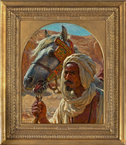 Etienne Dinet - L' Arabe et son cheval 