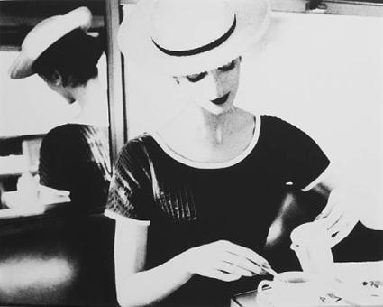Lillian Bassman, Carmen Having Tea