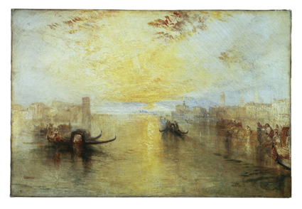 St Benedetto, Looking towards Fusina, Exhibited 1843