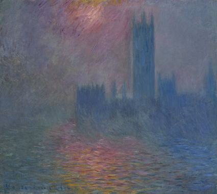 Houses of Parliament, Sunset, 1904