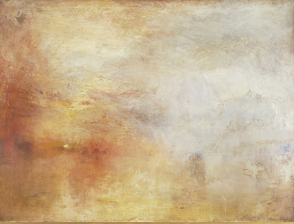 Sun Setting over a Lake, Ca. 1840